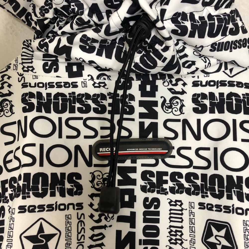SOLD Sessions Snowboard Ski Jacket Insulated - Picture 9 of 12